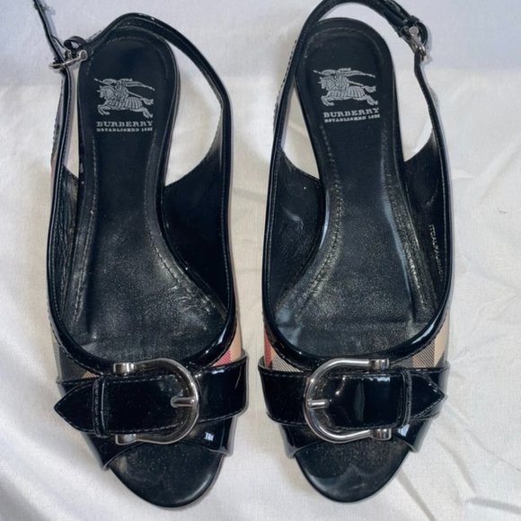 Burberry Vintage slingback flats - Picture 1 of 3